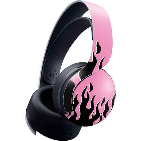 Pink Flames PlayStation PS5 Skins